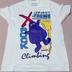 MARKET X McDonald’s “Grimace’s X-Treme Rock Climbing” Tee